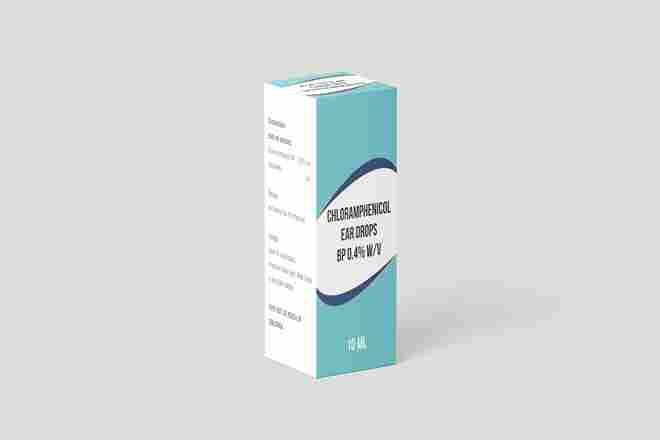 CHLORAMPHENICOL EAR DROPS BP 0.4% W/V